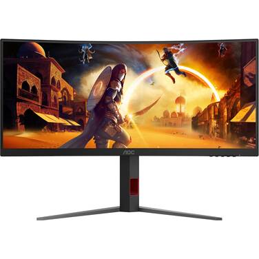 34 AOC CU34G4 UWQHD 180Hz VA Ultrawide Curved Gaming Monitor