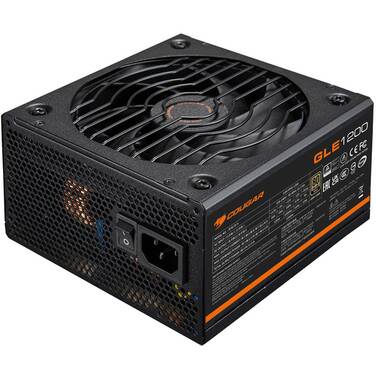 1200 Watt Cougar GLE 1200 Gold ATX 3.1 Modular Power Supply Black