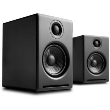 Audioengine A2+ Wireless Next Gen Powered Speakers Satin Black