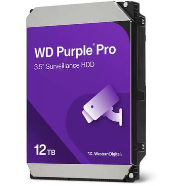 12TB WD 3.5 SATA 6Gb/s Purple Pro SV HDD