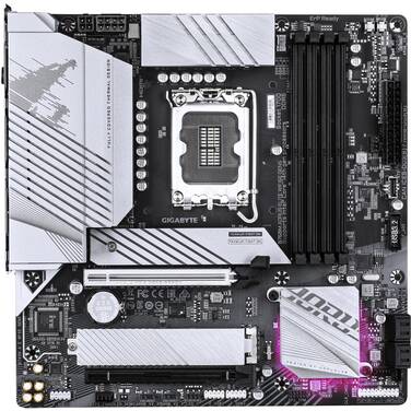 Gigabyte S1700 B760M AORUS ELITE WIFI6E GEN5 Micro-ATX Motherboard