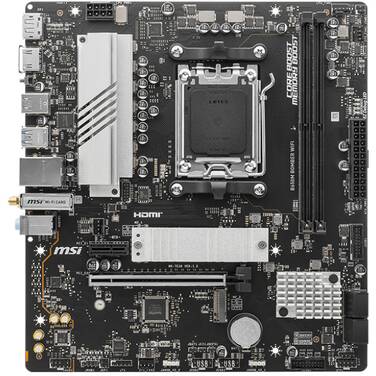 MSI AM5 B650M BOMBER WIFI DDR5 Micro-ATX Motherboard