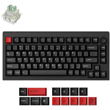 Keychron Lemokey L5 HE RGB Magnetic Switch Keyboard Dark Master Black
