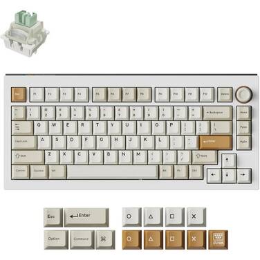 Keychron Lemokey L5 HE RGB Magnetic Switch Keyboard Down Master White