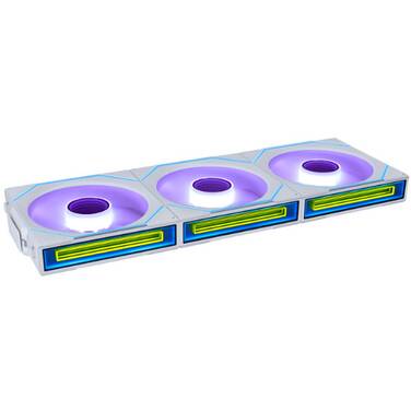 120mm Lian Li UNI FAN SL-Infinity Wireless Fan 3 Pack White with Controller