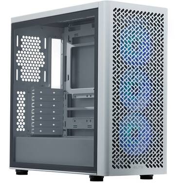 Cooler Master ATX Elite 502 ARGB Gaming Case White
