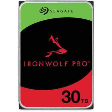 30TB Seagate 3.5 7200rpm SATA Ironwolf Pro NAS HDD ST30000NT011