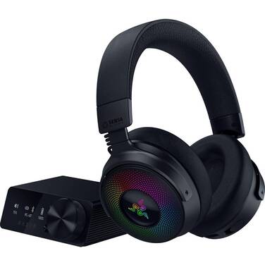 Razer Kraken V4 Pro Wireless RGB Gaming Headset with OLED Control Hub