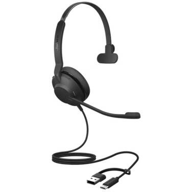 Jabra Evolve2 30 SE MS Wired Stereo Headset USB-A/C