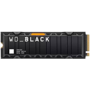 2TB WD Black SN850X M.2 NVMe PCIe Gen4 SSD with Heatsink