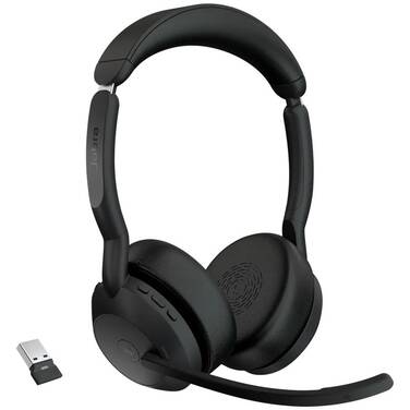 Jabra Evolve2 55 MS Stereo USB-A Wireless Bluetooth Headset