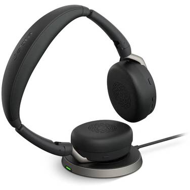 Jabra Evolve2 65 Flex USB-C MS Stereo Bluetooth Wireless Headset with Stand