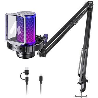Maono DGM20S Gamerwave Condenser USB Gaming RGB Microphone