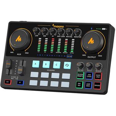 Maono MAONOCASTER AME2 Audio Interface & Podcast Equipment