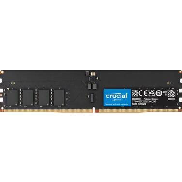 16GB DDR5 (1x16G) Crucial 6400MT/s CUDIMM RAM Module for Intel Core Ultra Series 2