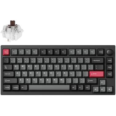 Keychron Lemokey P1 Pro Mechanical Tactile Wireless Gaming Keyboard Black