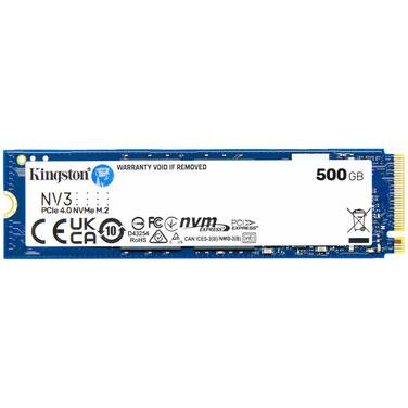 500GB Kingston NV3 PCIe 4.0 NVMe SSD