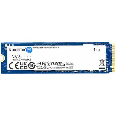 1TB Kingston NV3 PCIe 4.0 NVMe SSD