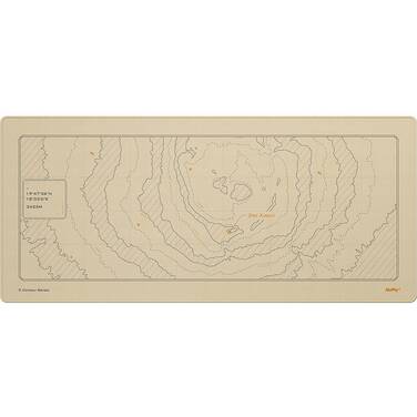 NuPhy Emi Koussi Deskmat Brown