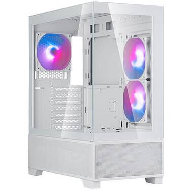 SilverStone Lucid 05 RGB ATX Gaming Case White
