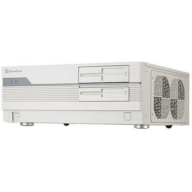 SilverStone FLP01W Retro-inspired HTPC Chassis White
