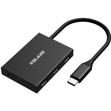 VOLANS VL-HC04S 4-Port 10Gbps USB-C Hub