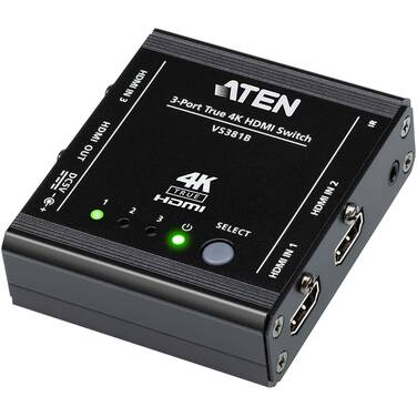 3 Port Aten Single HDMI Switch