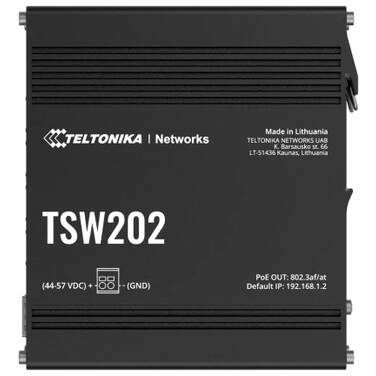 8 Port Teltonika TSW202 Managed PoE+ Gigabit Switch with SFP