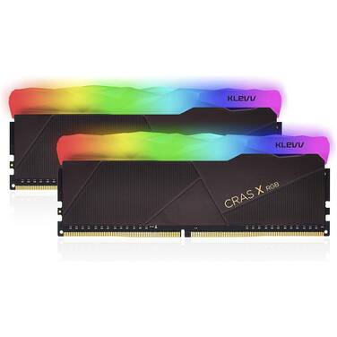 16GB (2x8G) KLEVV CRAS X RGB 3200MT/s DDR4 Memory Kit