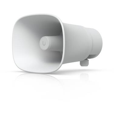 Ubiquiti AI Horn Speaker All-Weather PoE 120 dB Horn Speaker