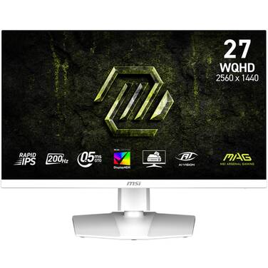 27 MSI MAG 274QRFW E20 QHD 200Hz IPS Gaming Monitor White