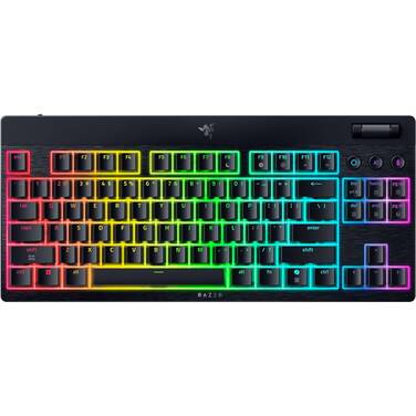 Razer BlackWidow V4 Low-Profile TKL Wireless Mechanical Tactile Gaming Keyboard