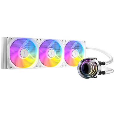 360mm Antec Vortex Lum 360 ARGB Liquid CPU Cooler White