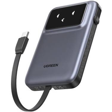 UGREEN UNO 10000mAh Wired Power Bank Black