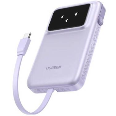 UGREEN UNO 10000mAh Wired Power Bank Purple