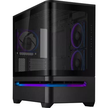 ASUS Prime AP202 ARGB TG MicroATX Case Black