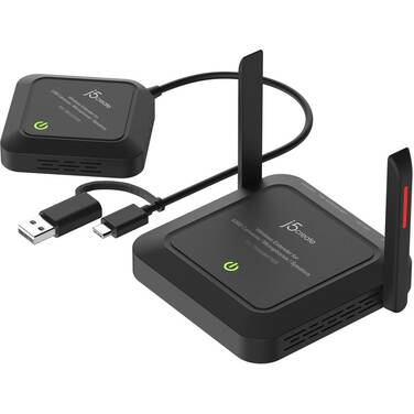 j5create JVW120 Wireless Extender for USB Cameras/Microphones/Speakers