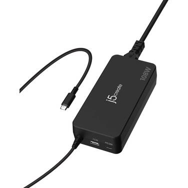 j5create JUP34108 108 Watt USB-C Super Charger