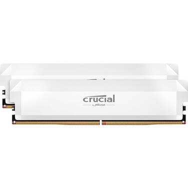 32GB (2x16GB) Crucial Pro OC CP2K16G60C36U5W DDR5 6000MT/s Ram Kit White