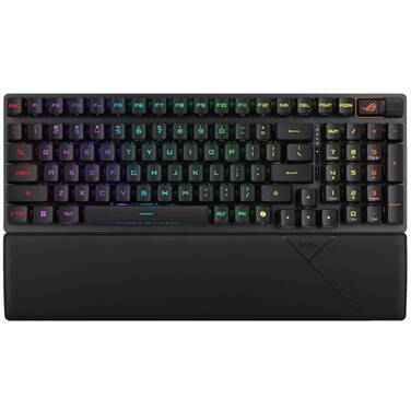 ASUS ROG Strix Scope II 96 RX Wireless Mechanical Linear Gaming Keyboard Black, *Redeem Bonus Game