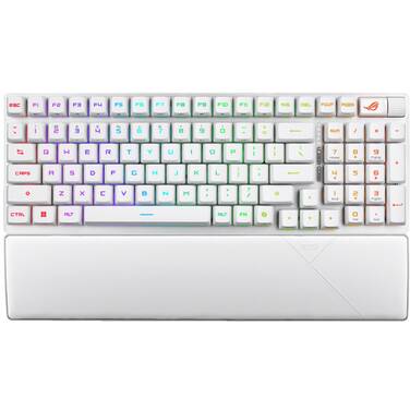 ASUS ROG Strix Scope II 96 RX Wireless Mechanical Linear Gaming Keyboard White, *Redeem Bonus Game