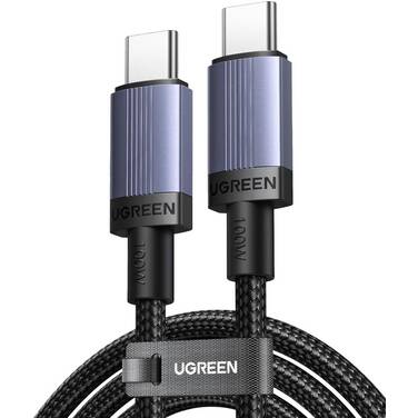 1m UGREEN 100W USB-C Cable Black