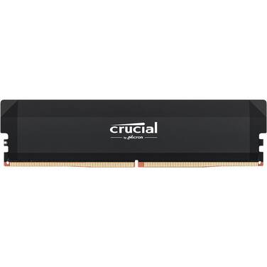 16GB (1x16GB) Crucial Pro OC DDR5 6400MT/s CL38 Desktop RAM Black