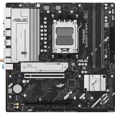 ASUS AM5 B650EM-A WIFI Micro-ATX DDR5 Wi-Fi 6 Motherboard