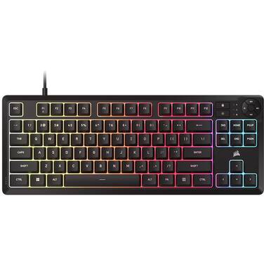 Corsair K55 CORE TKL RGB Membrane Gaming Keyboard Black