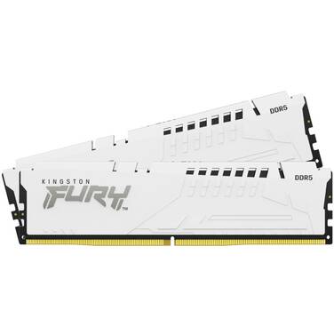 64GB (2x32GB) Kingston FURY DDR5 6000MT/s CL36 Desktop RAM White