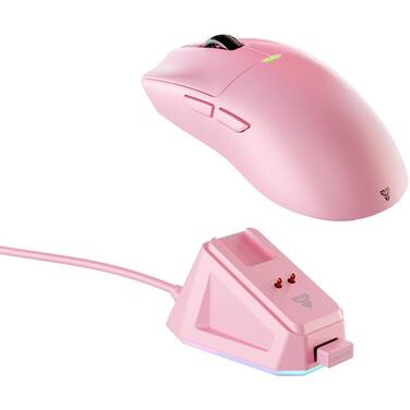 Fantech TANTO E Wireless Gaming Mouse with Dock Pink