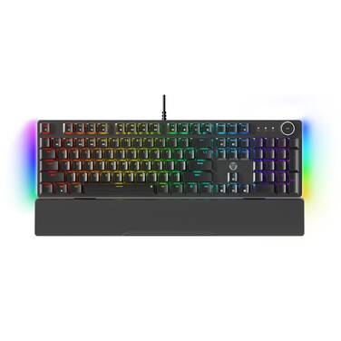 Fantech MAXPOWER II 100 RGB Wired Linear Mechanical Gaming Keyboard Black
