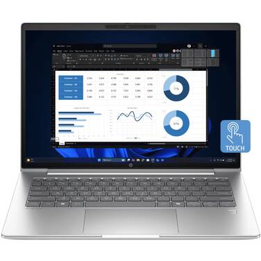 HP ProBook 4 G1i 14 Touch Core Ultra 5 16GB/512GB Laptop Windows 11 Pro Silver