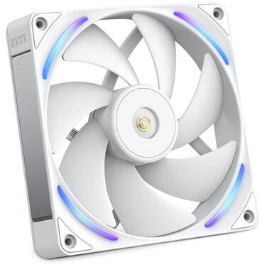 140mm NZXT F140X RGB Single-Frame Fan White